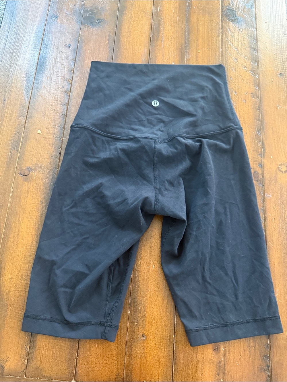 lululemon athletica Black High-Rise Bike Shorts
